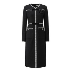 [모조에스핀] 리본 장식 배색 원피스 BKS234MSE024 368557