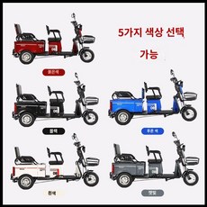 다인승 세발 오토바이 어르신 납축배터리 전동차 전기, 도시형(600W 48V 30Ah 50km), 48V