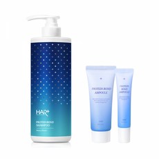 헤어플러스 단백질 본드 퍼퓸샴푸 1000ml(메리플라워)+앰플 35ml+앰플 15ml, 단품