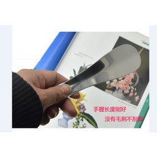 미니 부모님 긴 구둣주걱 필수용품 편리한 스테인레스 스틸 가정용 플라스틱 빈티지, [무소상 걸이] 12센티미터 구두주걱, 1개