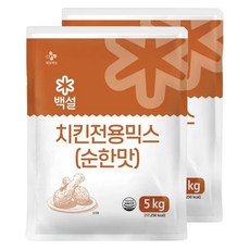 씨제이제일제당 백설 치킨전용 믹스 순한맛