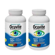 바슈롬 [2개 SET] 오큐바이트 50+ 150정 (소프트젤) Bausch Lomb Ocuvite 150sgles