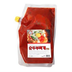 텃밭 순두부찌개 소스 1.2kg 해물 차돌 순두부양념, 1개, 1kg
