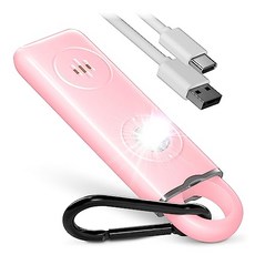 마이킵스 A2 130dB 3컬러 호신용 경보기 호신용품, 핑크, 1개