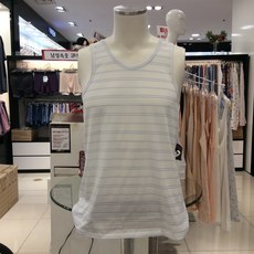 비너스 남성 기본 스트라이프 시원해 보이는 면 런닝