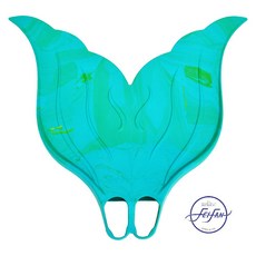 머메이드핀 오리발 인어꼬리 프리다이빙 인어핀, B. 클리어그린