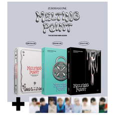 미개봉 새상품 ZEROBASEONE 제로베이스원 ZB1 제베원 MELTING POINT 일반 VER. 랜덤 + MOVING SEOUL POP-UP 포카 랜덤