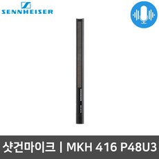 젠하이저 MKH 416 P48U3 샷건형 촬영용 수음용 마이크