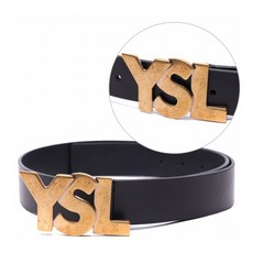 [생로랑] 남성 YSL 로고 벨트 (274611_A7U0G_1000)