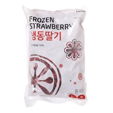 랜시 냉동 딸기 1kg, 1개