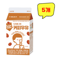 디저트39 콜라보 커피우유, 5개, 500ml