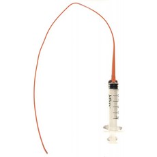 LBH 시장 소형 동물 사료 공급 튜브 키트(Kendall Feeding Tube) 및 6ml 주사기(3.5FR) 포함, 1, 단일옵션