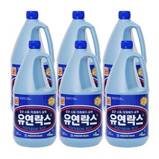 유연락스 2L x 6개/살균소독/욕실청소/표백