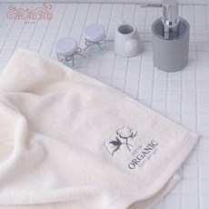 [별과모래] 오가닉 세면&목욕타올set 1장/3장/5장/듀얼/베이비/아기/답례품/선물용/, 오가닉 세면타올 1장, 상세설명 참조