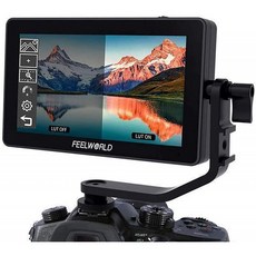 FEELWORLD F6 Plus 5.5 인치 1920x1080 Suppor 4K 3D LUT 터치 스크린 DSLR 카메라 필드 모니터 for DSLR 카메라 및 Gimbal St, 단일옵션