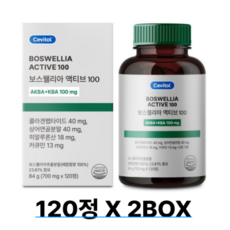 세비톨 보스웰리아 액티브 100, 240정, 1세트