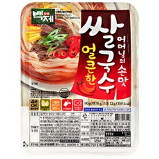 백제 용기 쌀국수 얼큰한맛, 90g, 6개