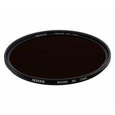 MZEER 72mm ND 1000 Filter Slim HD Neutral Density 10-Stop Fix/1115923, 상세내용참조