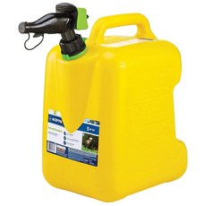 Scepter FSCK552 연료 용기 흘림 방지 S, 5 Gallon, 옐로우 디젤 캔, 5 Gallon