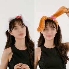 강아지스파머리띠