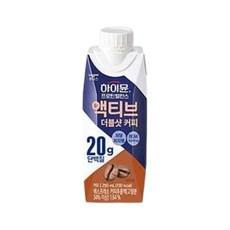 하이뮨 프로틴 밸런스 액티브 더블샷 커피, 250ml, 18개