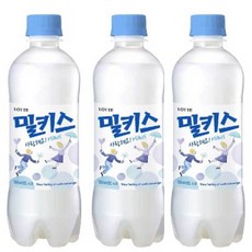 롯데칠성음료 밀키스 500ml 4개 사랑해요 밀키스 페트병