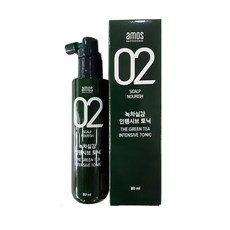 아모스/녹차실감 인텐시브 토닉 80ml 본품, 1개