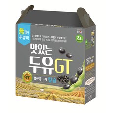 맛있는두유GT 검은콩두유, 16개, 190ml