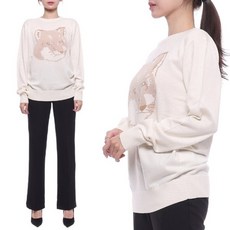 메종키츠네빅폭스니트