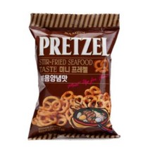 삼진씨엔에프 미니프레첼 볶음양념맛 85g, 8개