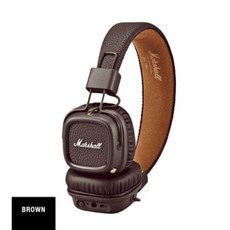MARSHALL MAJOR II 블루투스 헤드폰, 공식 표준 + major2   블루투스 헤드셋(브라운)