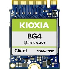 키옥시아 SSD 512GB M.2230 30mm NVMe PCIe Gen3 x4 KBG40ZNS512G BG4 서피스 프로 스팀 데크용 솔리드 스테이트 드라이브 델 HP 레노버 울
