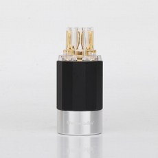 Monosaudio E109G / F109G 99.99 % 순수 구리 유럽 플러그 Schuko 플러그 유형 순수 구리 플러그 유럽 버전 전원 플러그 HIFI 전원 케이블