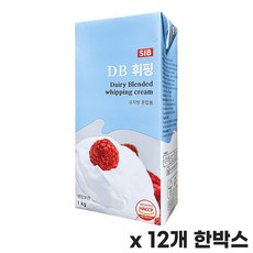 db휘핑크림12개