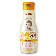 샘표 우리 아이 순한 간장 비빔 볶음용, 200ml, 17개