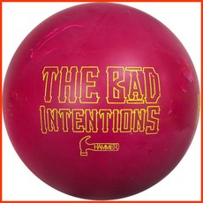 햄머 - 더 베드 인텐션스 레드 볼링공 볼링볼 소프트볼 훅볼 볼링용품, 15파운드