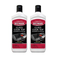 Weiman Glass 웨이만 쿡탑 인덕션 글라스 클리너 425g 2팩, 1개