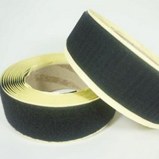 태화 접착찍찍이 벨크로테이프 국산 규격다양 폭3cm 검정 흰색 길이20M (폭3cm*길이20M), 3cm, 검정20M, 2.까슬이, 1개