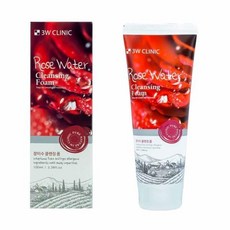 시스제이 3W 클리닉 장미수 클렌징 폼 100ml
