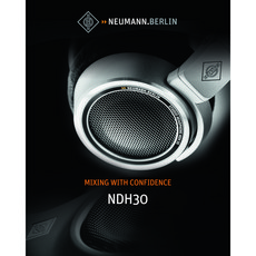 Neumann NDH 30 노이만 오픈형 모니터링 헤드폰, NDH 30 + 고급 융 클리너