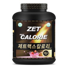 제트리션 제트맥스칼로리 4kg 스무디딸기 탄수화물, 1개