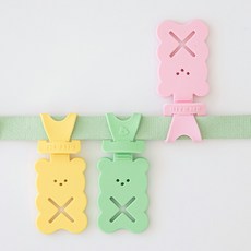 바잇미 젤리곰 웁스클립 배변봉투 홀더 (3 colors), 1개, 바나나
