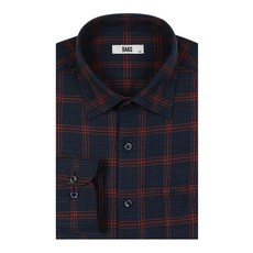 닥스셔츠 [23년FW신상품][백화점인기] 따뜻한 울혼방 소재로 착용감이 우수한 겨울 데일리 사각체크 레귤러핏 셔츠