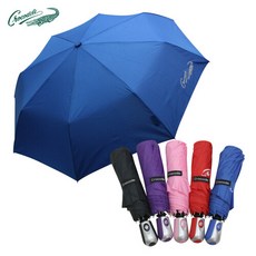 크로커다일 3단 본지 전자동 우산
