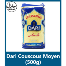 Yes!Global Couscous Moyen 쿠스쿠스 모옌 (Morocco Dari 500g), 1팩, 500g