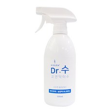코겐 닥터수 손세정수 살균소독제 고수준 소독수 500ml(샬균스프레이형) 99.99% 탈취효과, 1개, 500ml
