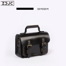 Z3JC 빈티지 핸드메이드 레더 트리코트 여성가방 베지터블 메신저백 케임브리지 숄더백 6263