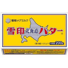 [냉장]유키인 메그밀크 유키인 홋카이도 버터 200g×3개, 3개, 200g