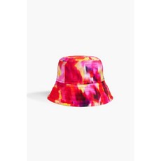 드리스 반 노튼 Printed woven bucket hat - Fuchsia 292096