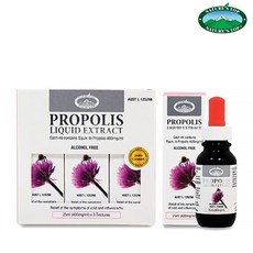 [호주 네이쳐스탑] 프로폴리스 원액 25ml 3병 호주 플라보노이드 추출물 리퀴드